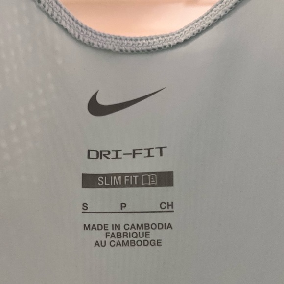 Nike Court Dri-Fit Slam Tank (Women's) - Glacier Blue Size S - Picture 6 of 8